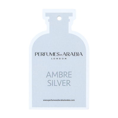 Ambre Silver Car Fragrance