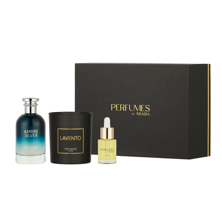 Ambre Silver Eau De Parfum Large Gift Box Set