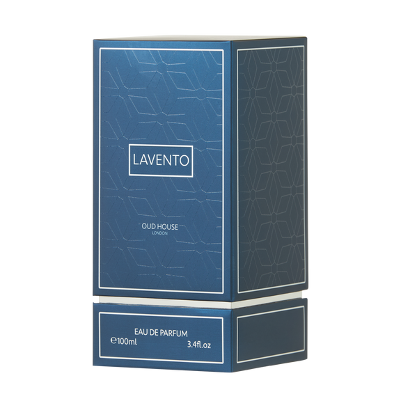 Lavento Eau de Parfum for Men | Fresh Citrus & Amber Scent